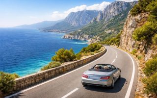 voiture-decapotable-route-cotiere-croatie