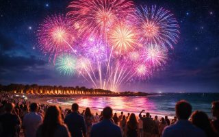 feux-artifice-ciel-etoile-carnac-plage