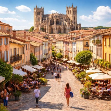 narbonne-toits-cathedrale-rues-pavees