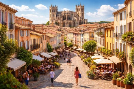 narbonne-toits-cathedrale-rues-pavees