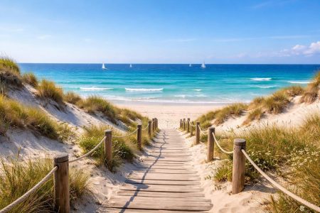 plage-sable-dunes-bateaux-voile