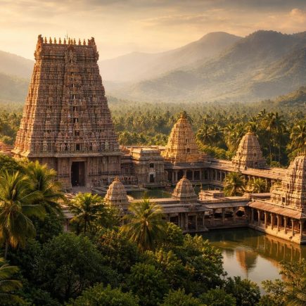 temple-inde-verdure-cocotiers-montagnes