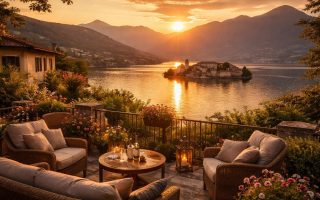 lac-orta-coucher-soleil-reflets-montagnes