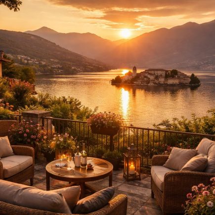 lac-orta-coucher-soleil-reflets-montagnes