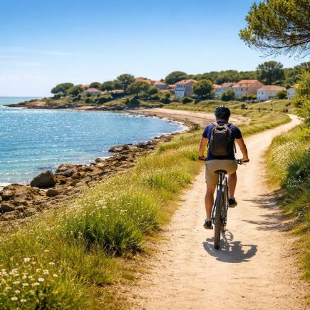 cycliste-chemin-cotier-ile-maisons