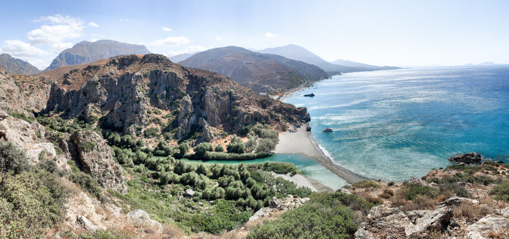 Que faire en Crète ? Preveli Beach