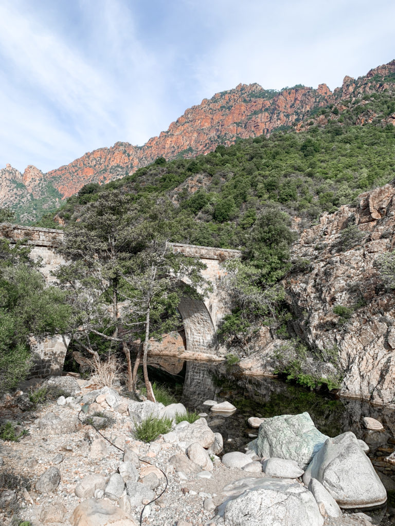 Randonnée dans les Gorges du Spelunca,