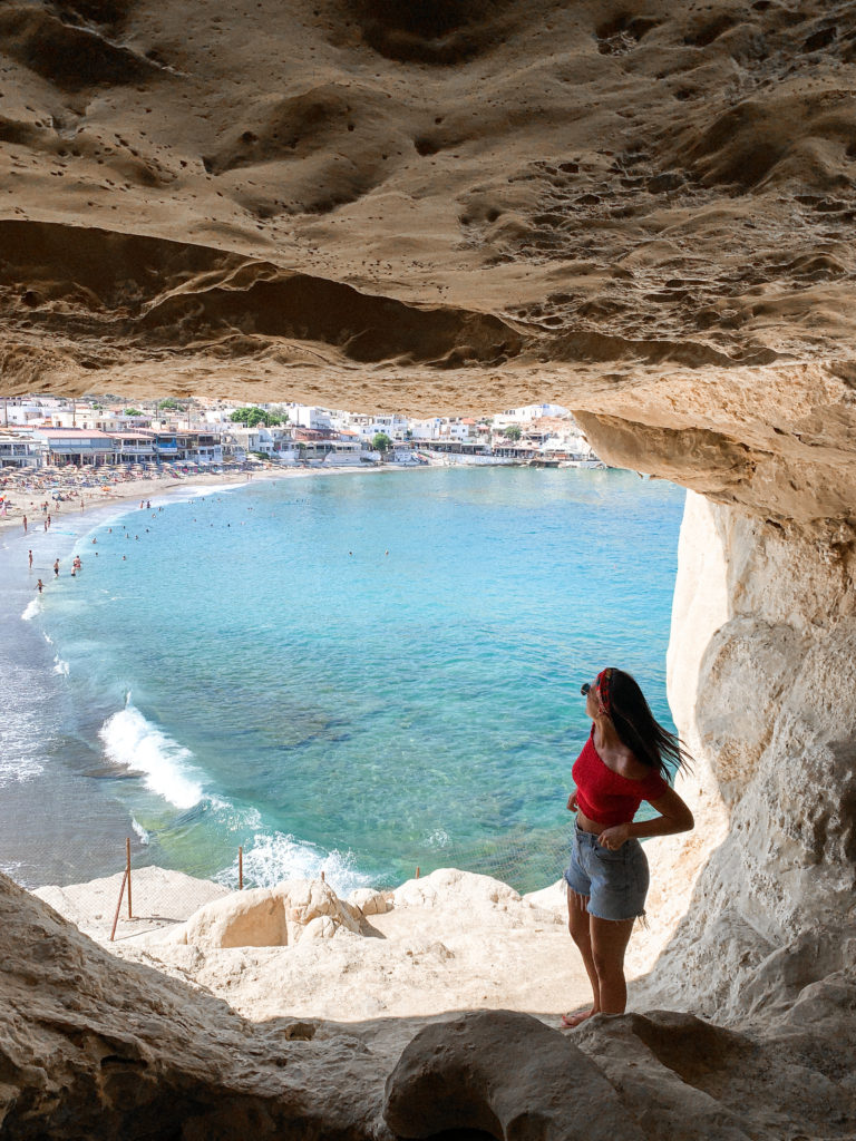 Que faire en Crète ? Grotte de Matala