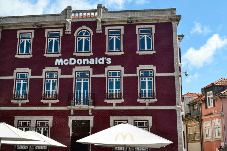 Le beau Macdo de Porto, Portugal