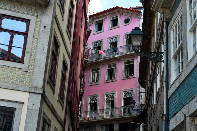 Maison colorée Porto Portugal