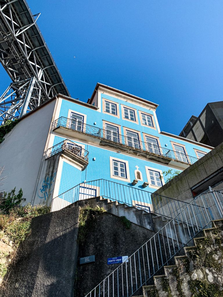 Maison colorée à Vila Gaia, Portugal