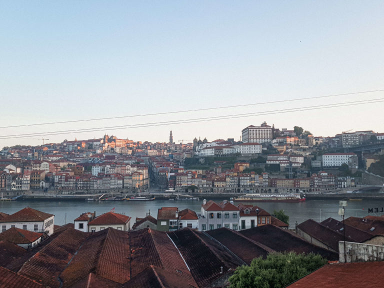 Vue sur Porto depuis Gaia, Portugal