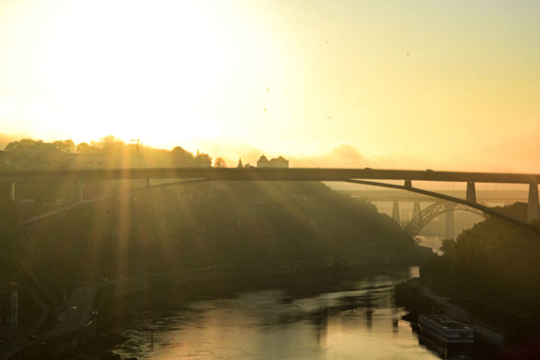 Vue sur les ponts Eiffel, Porto Portugal3