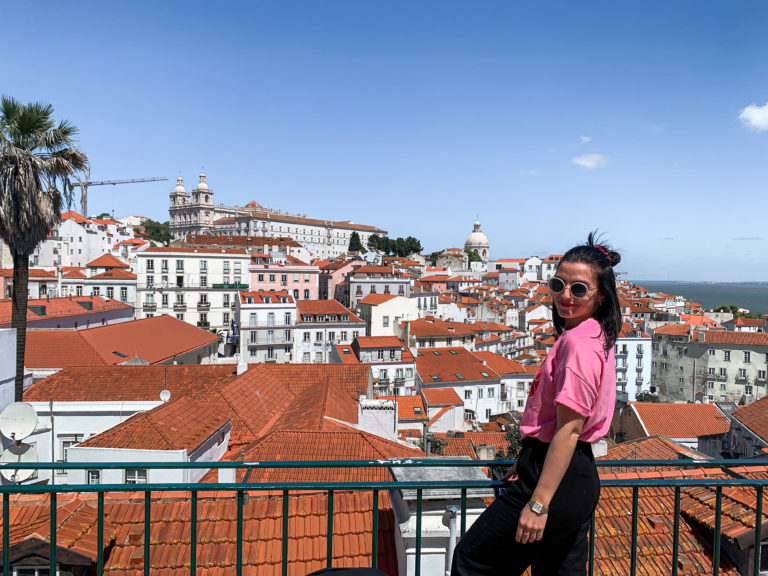 Que faire à Lisbonne en 4 jours ? Miradouro Santa Luzia Lisbonne