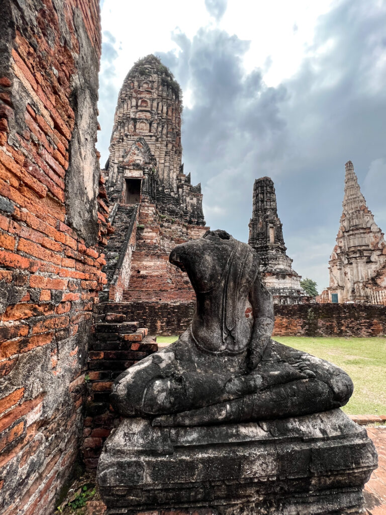 Une journée à Ayutthaya, le Wat Chaiwatthanaram