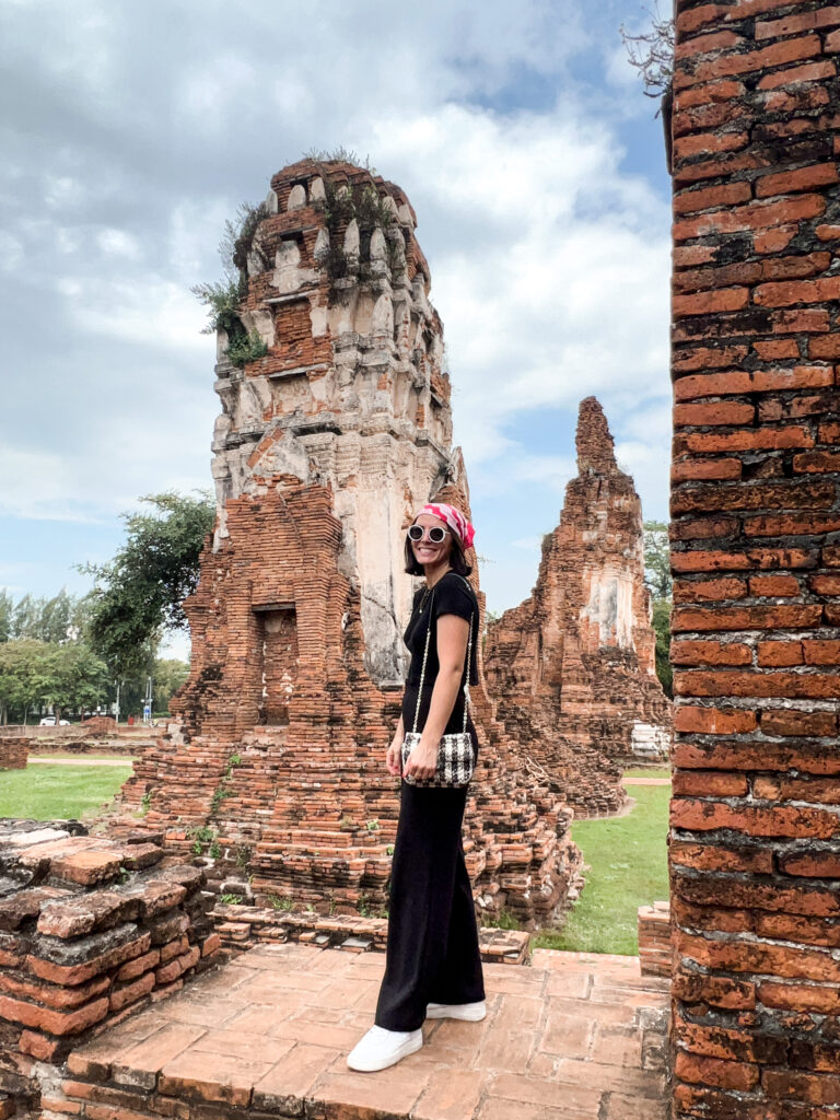 Une journée à Ayutthaya, le Wat Maha That