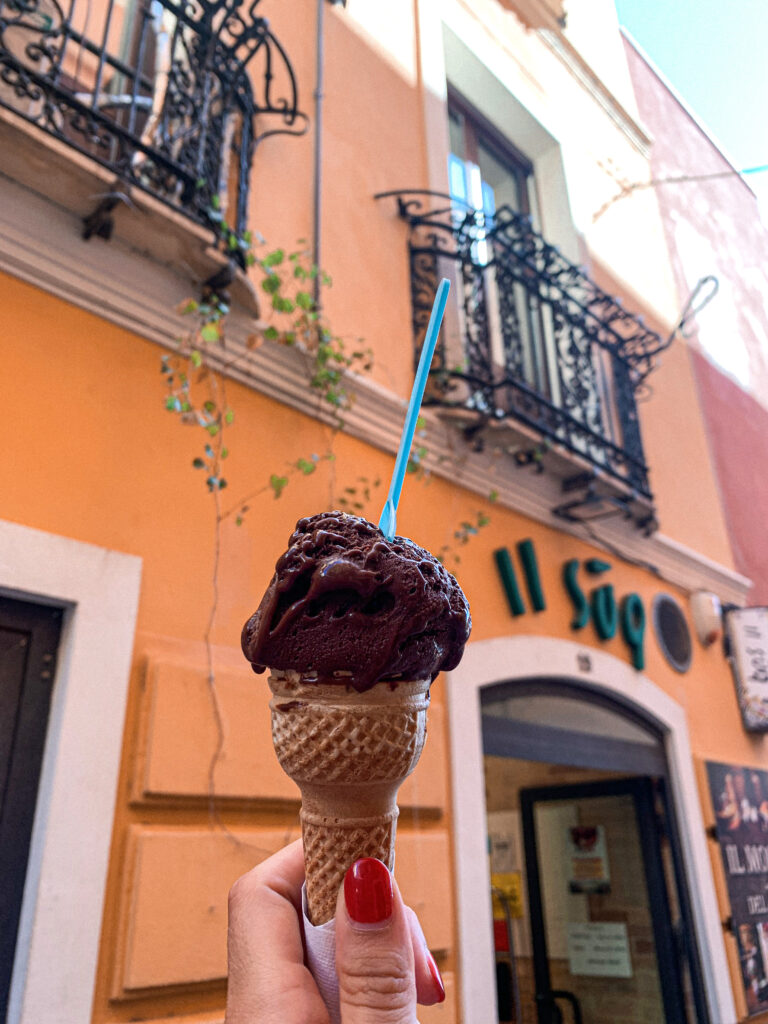 Glace Cagliari Sardaigne