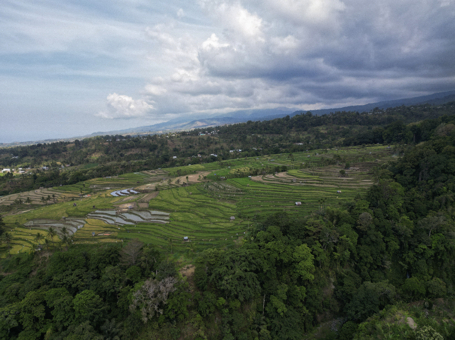 senaru voyage lombok indonesie